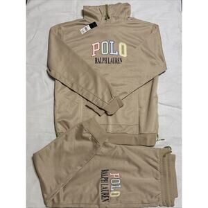Polo Sweatsuit/Tracksuit Unisex 2X-Beige